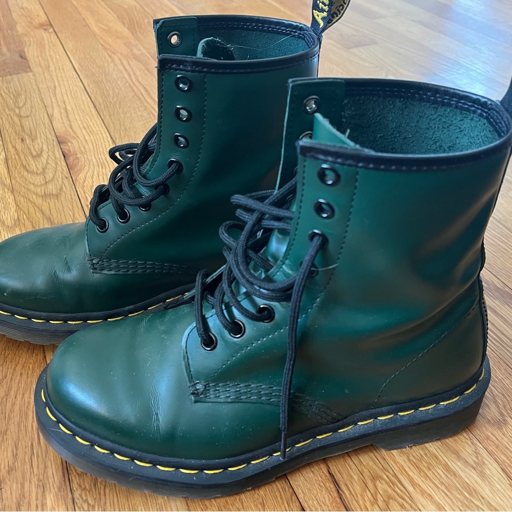 Dr. Martens 1460 Smooth Leather Lace Up Boots